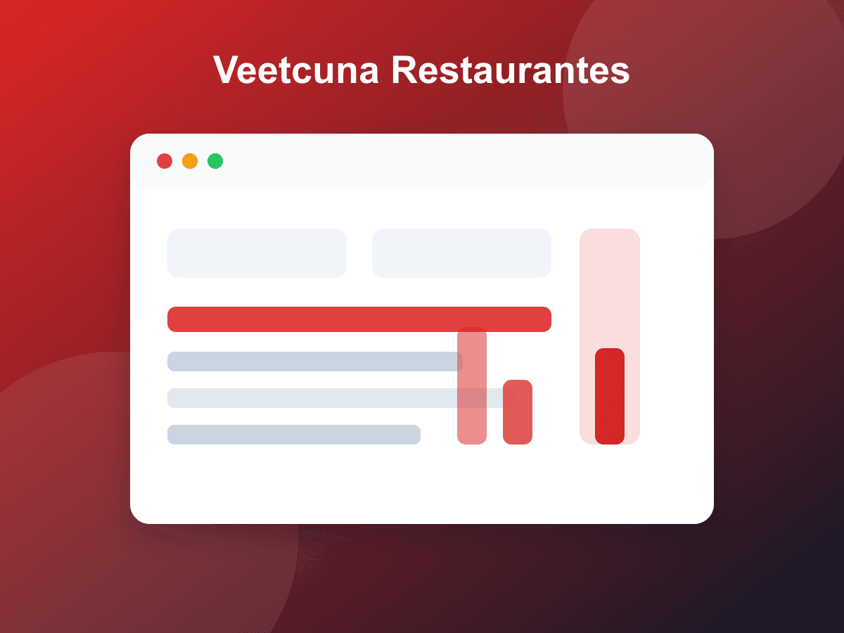 Panel visual del modulo Restaurantes